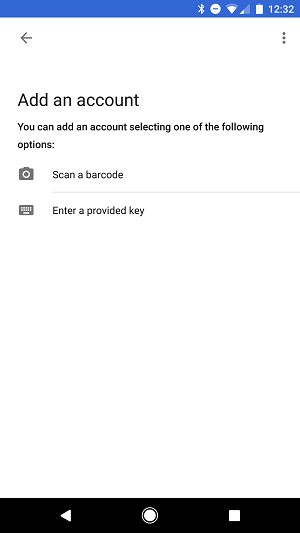 google身份验证器截图1