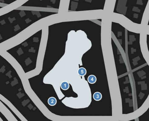侠盗猎车手GTA5杰拉德的包裹位置米罗公园