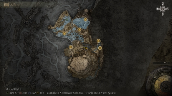 艾尔登法环地图全貌图一览