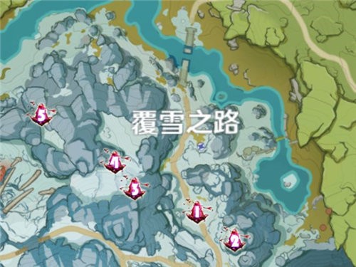 原神绯红玉髓全收集路线