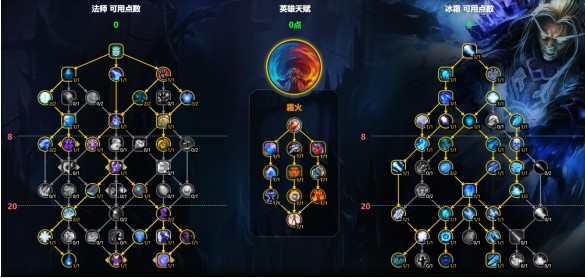 魔兽世界冰法天赋怎么加点