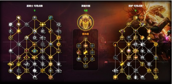 魔兽世界防骑天赋加点攻略