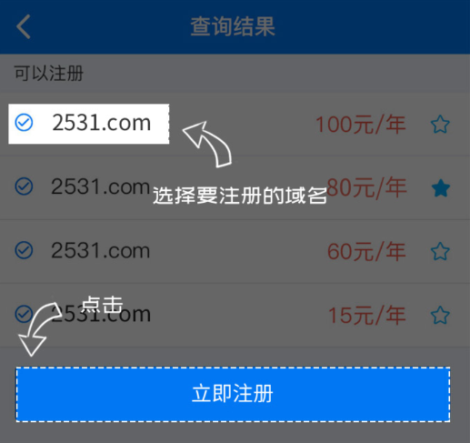 域名app