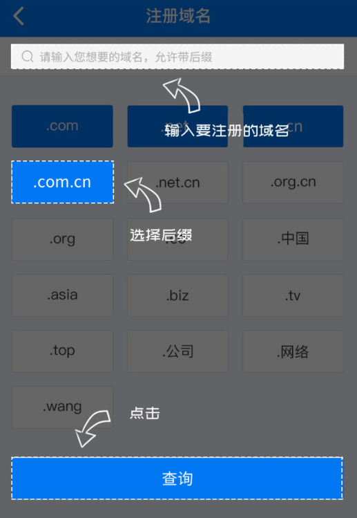 域名app