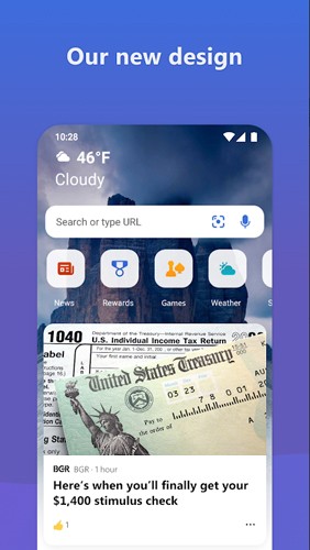 微软必应浏览器截图1